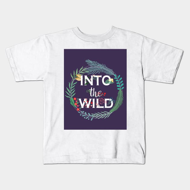 Into the wild Kids T-Shirt by hedehede